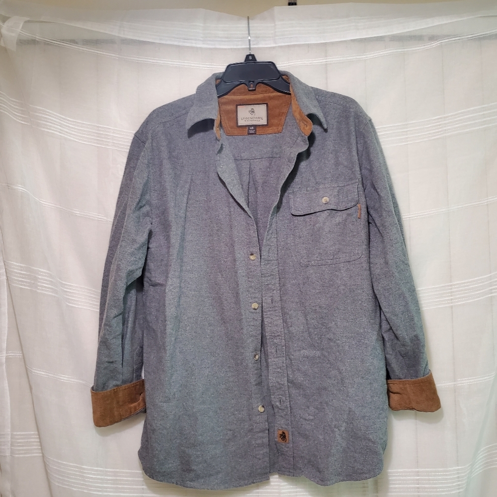Legendary Whitetails Button Up 100% Cotton